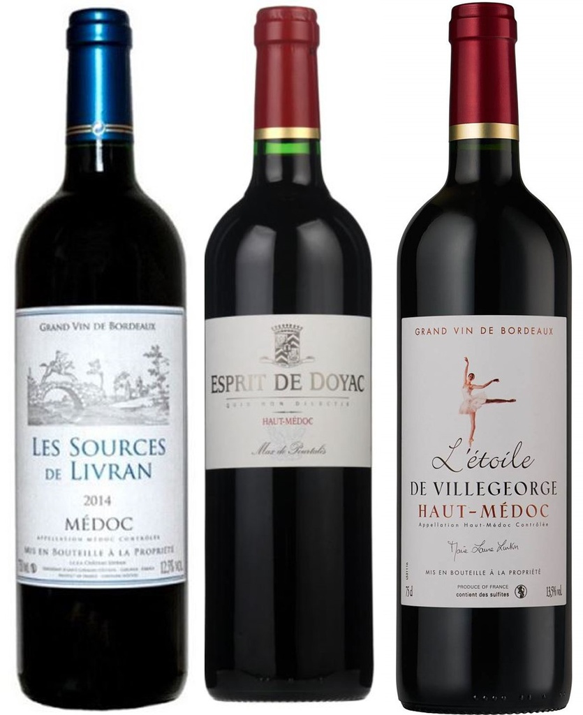 Mixed Box Bordeaux Haut-Medoc